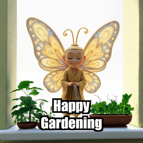 Gardening Herbs GIF by BuddhaFlyJourney