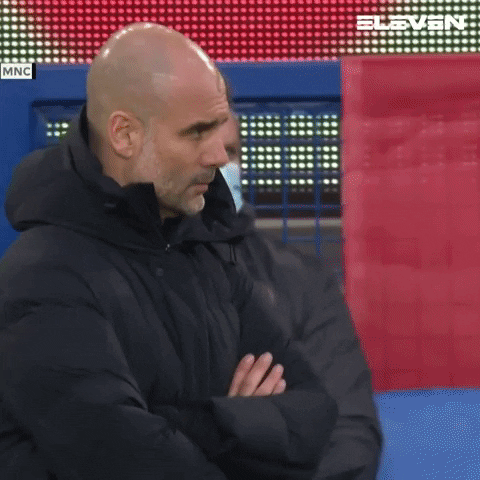 Manchester City Coach GIF by ElevenSportsBE