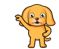 Dog Sticker by KingPuppy