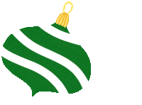 Merry Christmas Ball Sticker