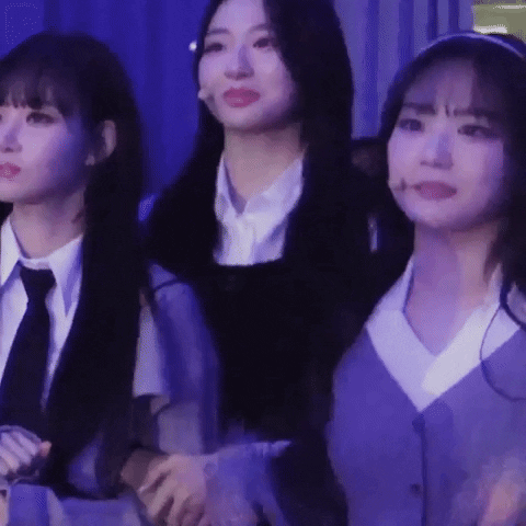 Serious K Pop GIF