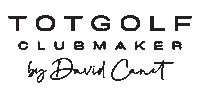 totgolf golf totgolf david canet clubmaker Sticker