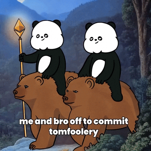 Tomfoolery Funny Meme GIF by Kanpai Pandas