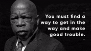 Voting Rights Good Trouble GIF by When We All Vote