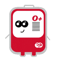 thebloodconnection positive waving blood o Sticker