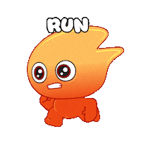 Run For It Sticker by Playember