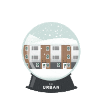 Winter Slc Sticker by C.W. Urban