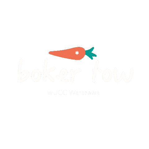 JCCWarszawa giphyupload jcc jccwarszawa boker tow Sticker