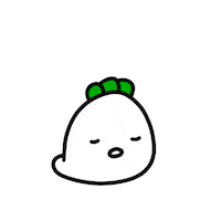 Night Yawn Sticker