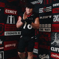 Cincinnati Football GIF by Cincinnati Bearcats