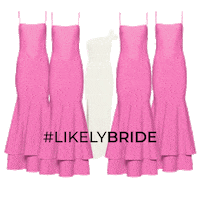 bride gown Sticker by LIKELY