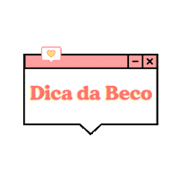 Dicadabeco Sticker by Beco Acessórios