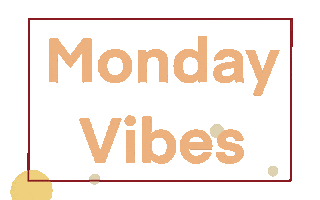 momokosuehira vibes monday simple dots Sticker