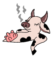Cup Milk Sticker