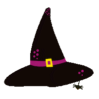 Halloween Hat Sticker
