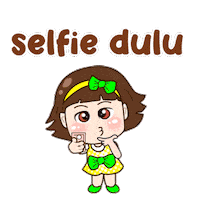 Selfie Hallo Sticker
