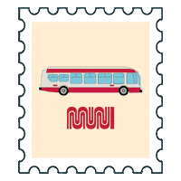San Francisco Travel Sticker by SFMTA-Muni