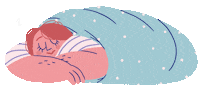 Sleepy Sweet Dreams Sticker