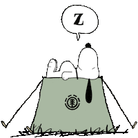 Tired Dog Sticker by Element