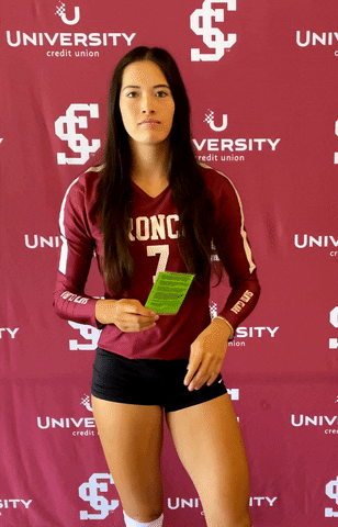 Santa Clara University Go Broncos GIF by Santa Clara Broncos