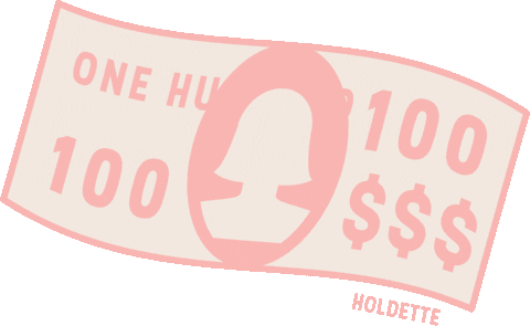 Hold It One Hundred Sticker by Holdette