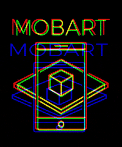 mobartapp giphyupload art phone augmented reality GIF