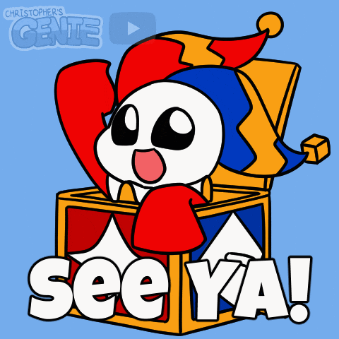 See Ya Goodbye GIF by Christophers Genie