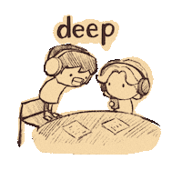 mangobunart podcast seventeen deep joshua Sticker