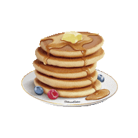 Pancake Stack Sticker by Sisters and Seekers