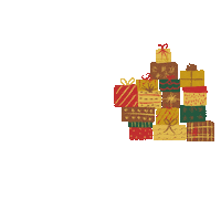 Harry Potter Christmas Presents Sticker