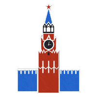 Russia Architecture Sticker