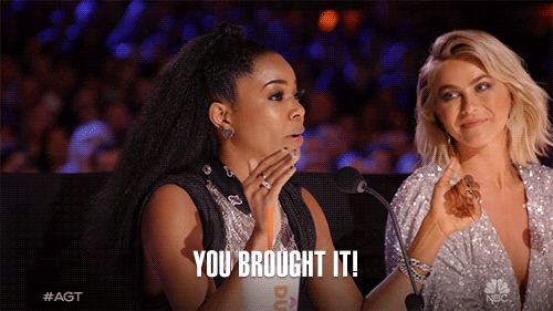 Gabrielle Union You Brought It GIF by America's Got Talent
