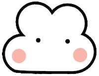 clouds Sticker by RACHELJPOWELL.COM
