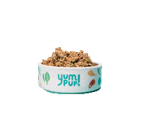 Dog Food Bowl Sticker by yumpup