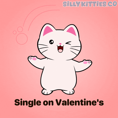 I Love You Valentines GIF by Silly Kitties