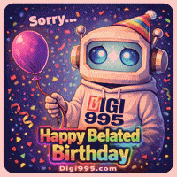 Happy Birthday Celebration GIF by Digi 995