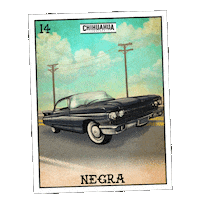 Loteria Sticker by Chihuahua Cerveza