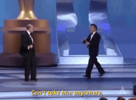 can't take him anywhere GIF by The Academy Awards