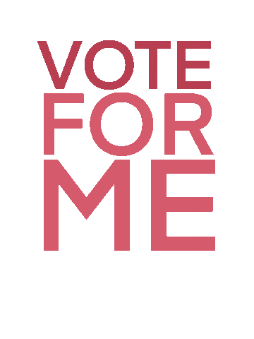 illustrationsbygabriella giphyupload pink text vote Sticker