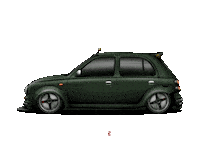 Nissan March Sticker