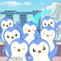 Wave Hello GIF by Pudgy Penguins