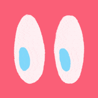 Awkward Eyes GIF