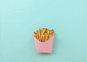 French Fries Summer GIF by @SummerBreak