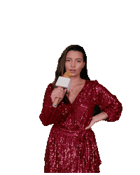 Celebrity Mic Drop Sticker by Hangar 646