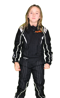YouthABA racing karting fist pound gfm Sticker