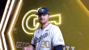 Georgia Tech Baseball GIF by Georgia Tech Yellow Jackets
