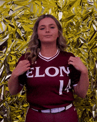 Elon Softball GIF by Elon Phoenix