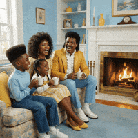 Family Time Laughing GIF by Jukebox Saints