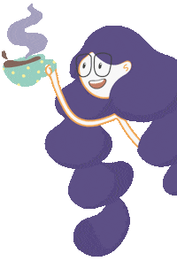 Girl Hello Sticker