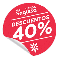 TiendaInglesa tienda 40 descuentos beneficios Sticker